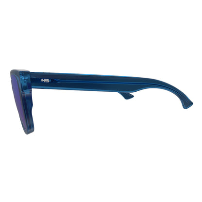 HB Sultan M. Naval Blue/ Blue Polarized Lente 5,3 cm  - Grau