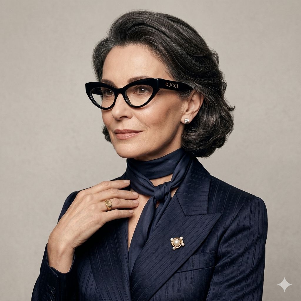 Gucci GG1295O 001 Preto Brilho - Grau - 53 mm