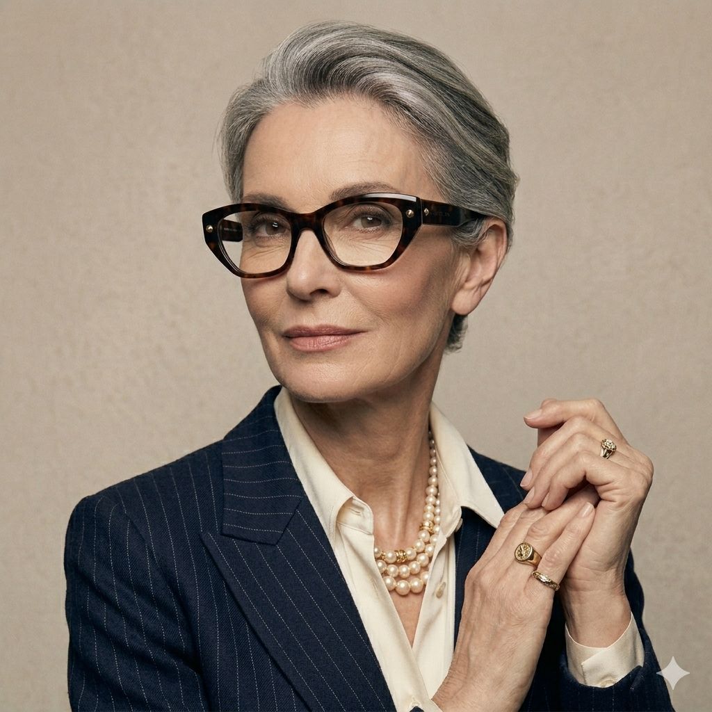 Alexander McQueen AM0410O 002 Marrom Mesclado - Grau - 52 mm