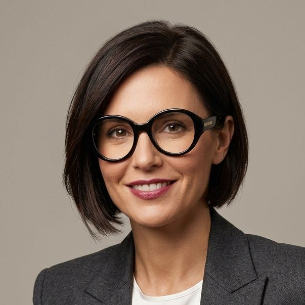 Chloé CH0123O 001 Preto Brilho - Grau - 50 mm