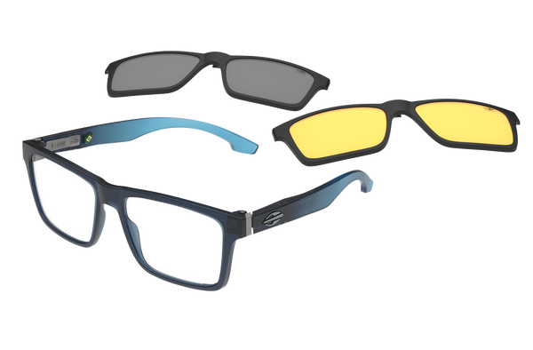 Mormaii Swap NG 2 Clip On Azul Escuro Degradê Azul Claro Fosco