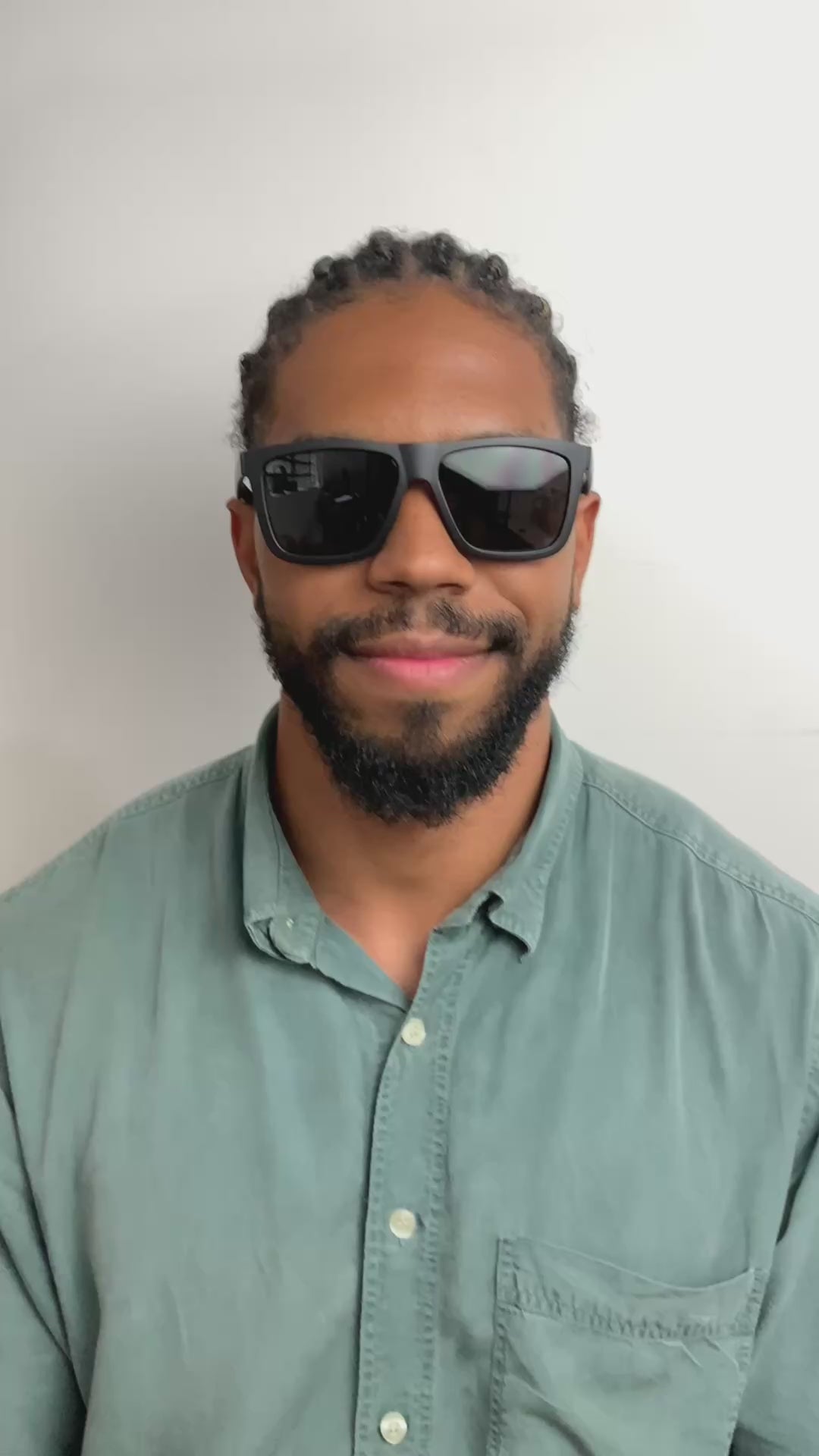 HB Amped Preto Fosco Cinza - Sol - 55 mm