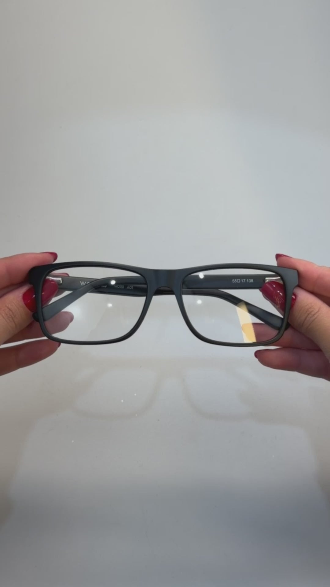 Wee W0151 A01 Preto Fosco - Grau - 55 mm