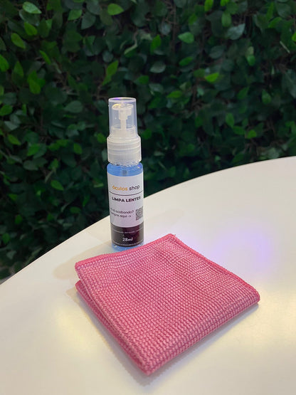 Lenço Mágico D+Clean Rosa - Microfibra de Alta Performance
