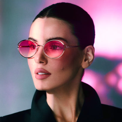 Colcci Iris Rosê Brilho Rosa Degradê - Sol - 55 mm