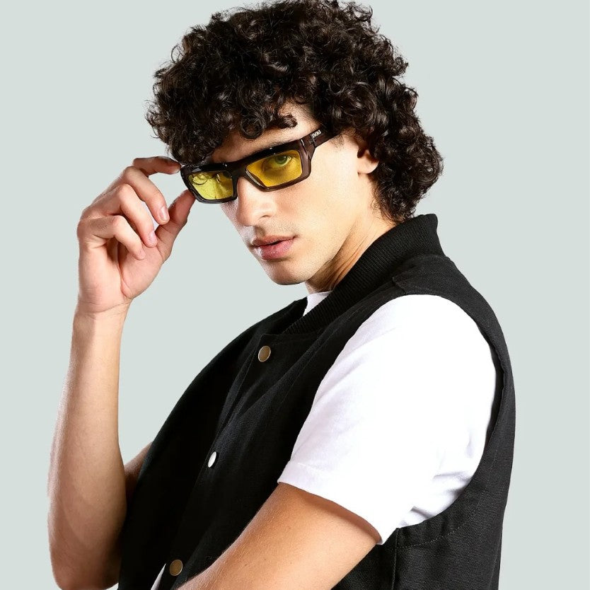 Evoke Outlaw High-end H02 Crystal Grey  Gold Yellow Total - Lente 56 MM - Sol
