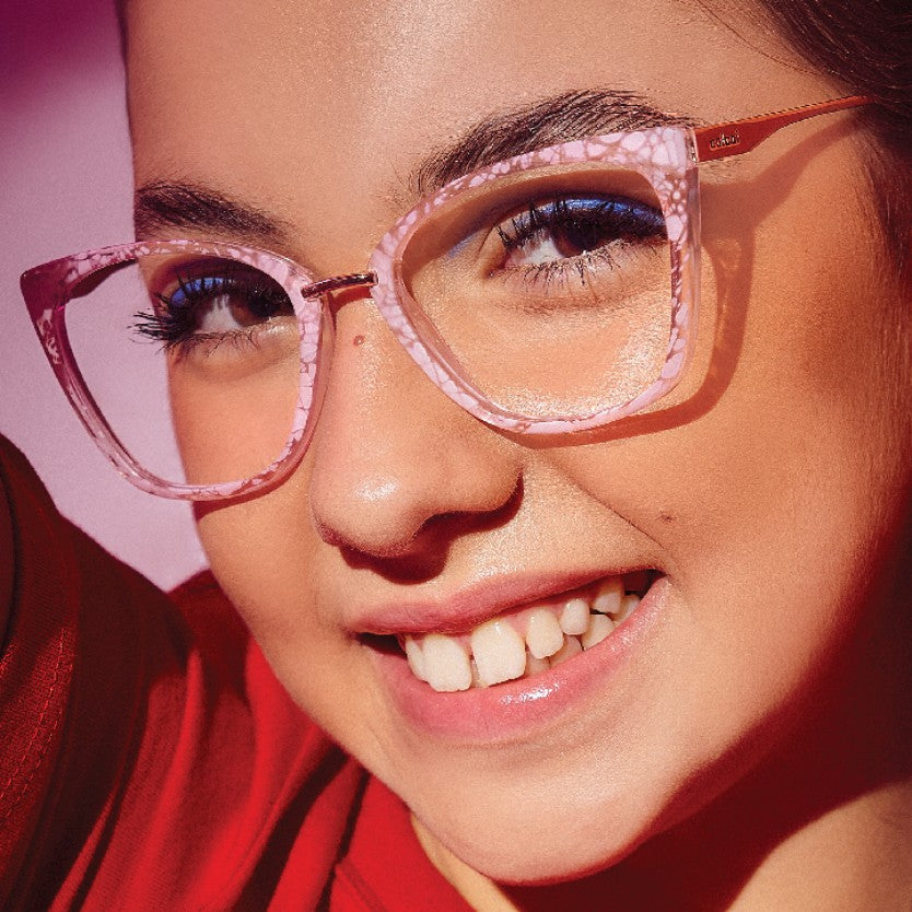 Colcci Aretha Y Teen Rosa Marmorizado Dourado Brilho - Grau - 52 mm