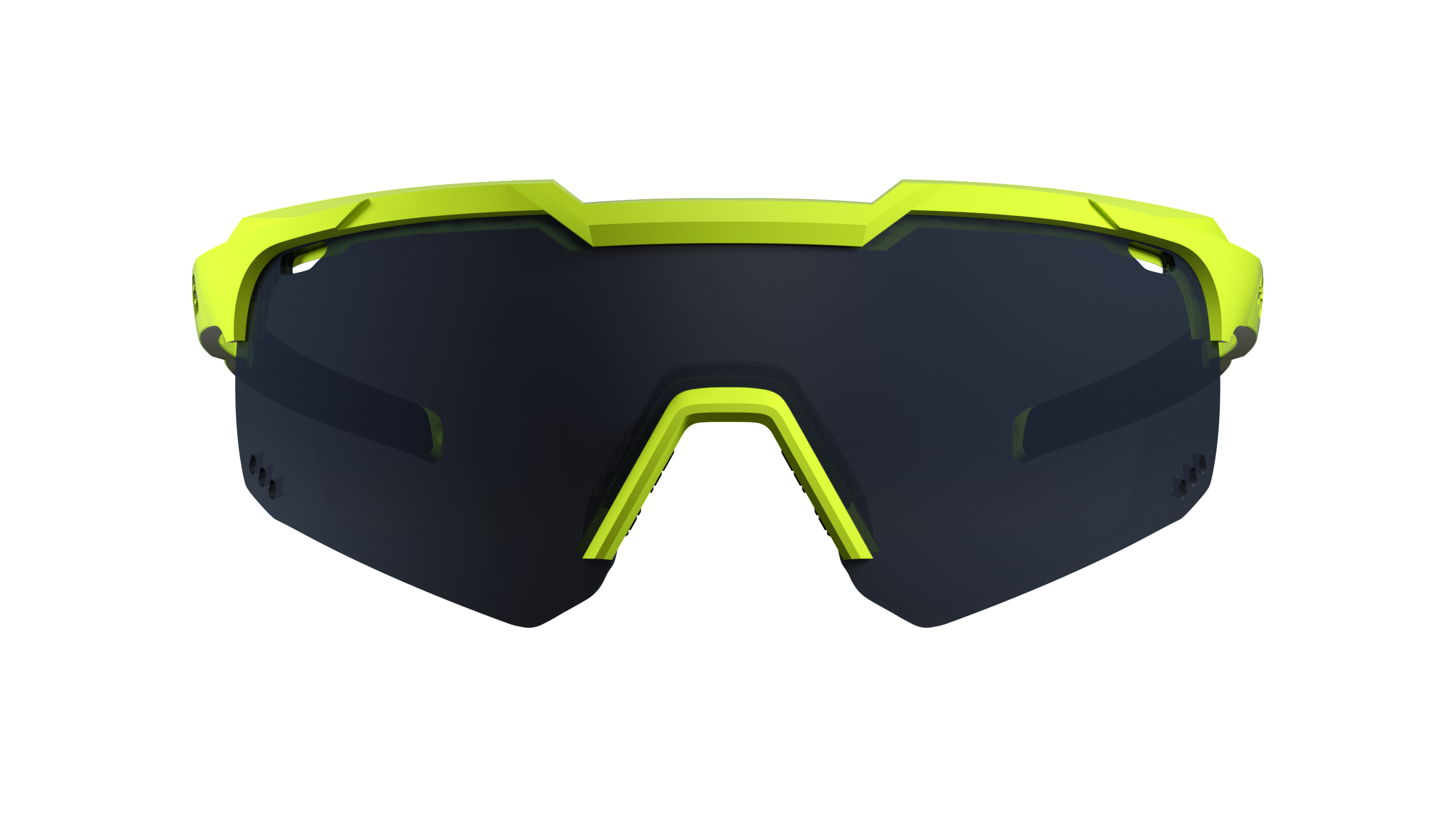 HB Shield Evo Road Neon Yellow / Gray Unico