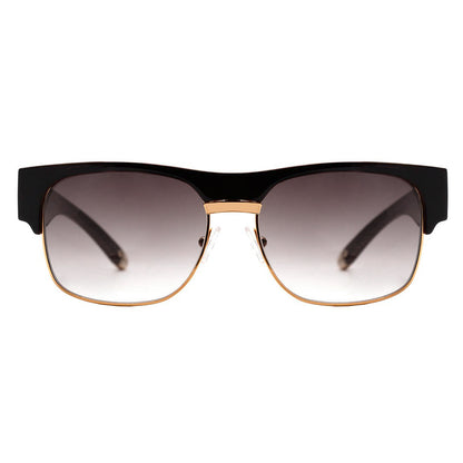 Óculos de Sol Evoke Capo II Black Wood / Brown Degradê - Lente 5,4 cm
