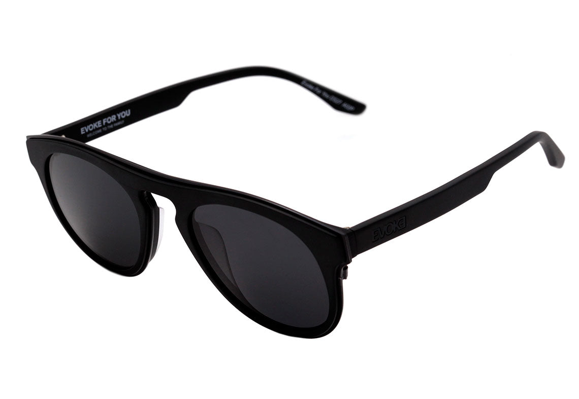 Óculos de Sol Evoke For You DS27 A02P Black Matte / Gray Polarized - Lente 5,2 cm