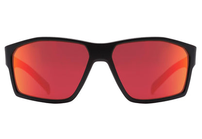 Óculos de Sol HB Stab Gloss Black / Gray Unico - Lente 6,8 cm Matte Black/ Red Chrome Unico