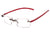 Óculos de Grau HB Mxfusion M 93064 Matte Grey Metalic Red - Lente 5,4 cm