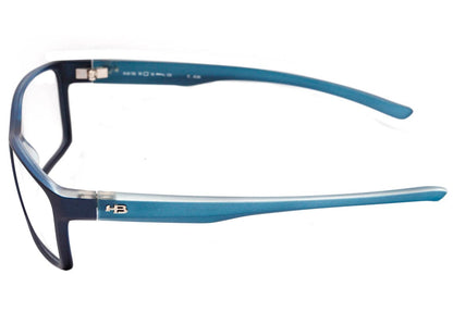 Óculos de Grau HB Polytech M 93152 Matte Navy New Ultramarine - Lente 5,6 cm
