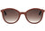 Óculos de Sol Mormaii Deli Nude Fosco / Marrom Degradê Unico - Lente 5,3 cm