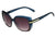 Óculos de Sol Atitude At 5404 C01 Azul Translúcido Degradê Brilho/ Marrom Degradê Lente 5,6 Cm