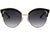 Óculos de Sol Atitude At 3230 A01 Preto E Dourado Brilho/ Preto Degradê Lente 5,5 Cm