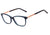 Óculos de Grau Colcci C6085 Azul Mesclado Brilho - Lente 5,3 cm