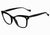 Óculos de Grau Ana Hickmann AH 6366 I A01 Preto Brilho - Lente 5,2 cm