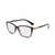Óculos de Grau Colcci Patti BORDO BRILHO MESCLADO Lente 5,3 cm