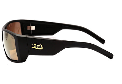 HB Rocker 2.0 Matte Black / Gold Chrome Unico - Lente 6,1 cm  - Sol
