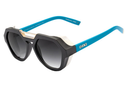 Evoke Avalanche GR07 Cement Grey Cyan / Gray Gradient Unico - 53 mm