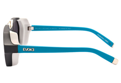 Evoke Avalanche GR07 Cement Grey Cyan / Gray Gradient Unico - 53 mm