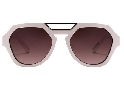 Evoke Avalanche B21 White Shine / Brown Gradient Unico - 53 mm