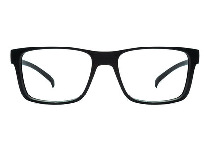 HB Polytech 0339 Clip On Matte Black / Gray Polarized - Lente 5,3 cm  - Grau