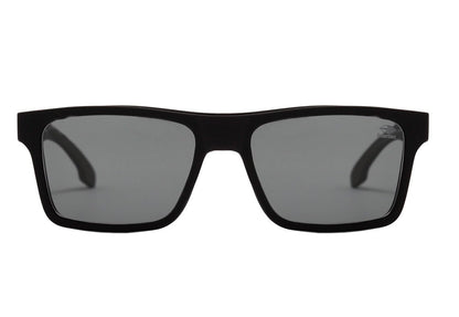 Óculos de Grau Mormaii Swap Clip On Preto Brilho Degradê/ Prata Espelhado Polarizado/ Preto Polarizado - Lente 5,6 Cm