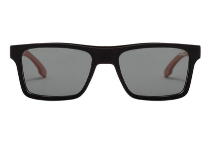 Óculos de Grau Mormaii Swap Clip On Preto Brilho Degradê/ Prata Espelhado Polarizado/ Preto Polarizado - Lente 5,6 Cm