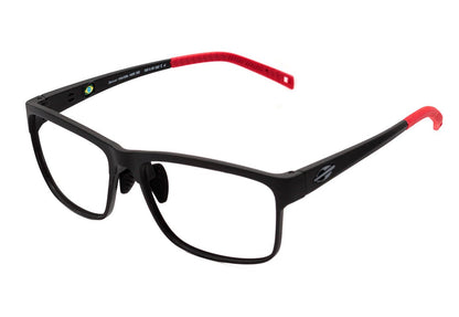 Mormaii Denver Preto e Vermelho Fosco - Lente 5,8 cm  - Grau