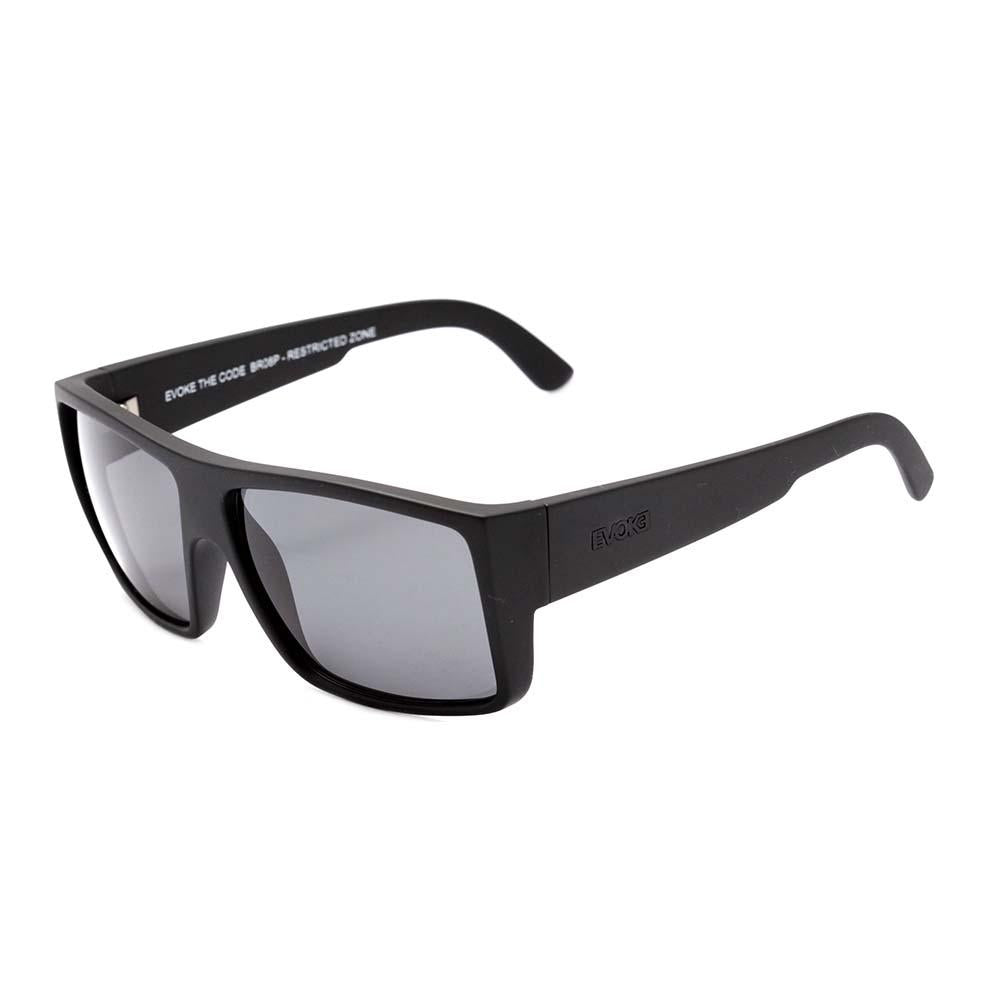 Óculos de Sol Evoke The Code Br02A Black Matte/ Gray Gradient Unico