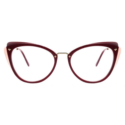 Ana Hickmann AH 6326 H03 Vermelho e Dourado Brilho - Lente 5,2 cm