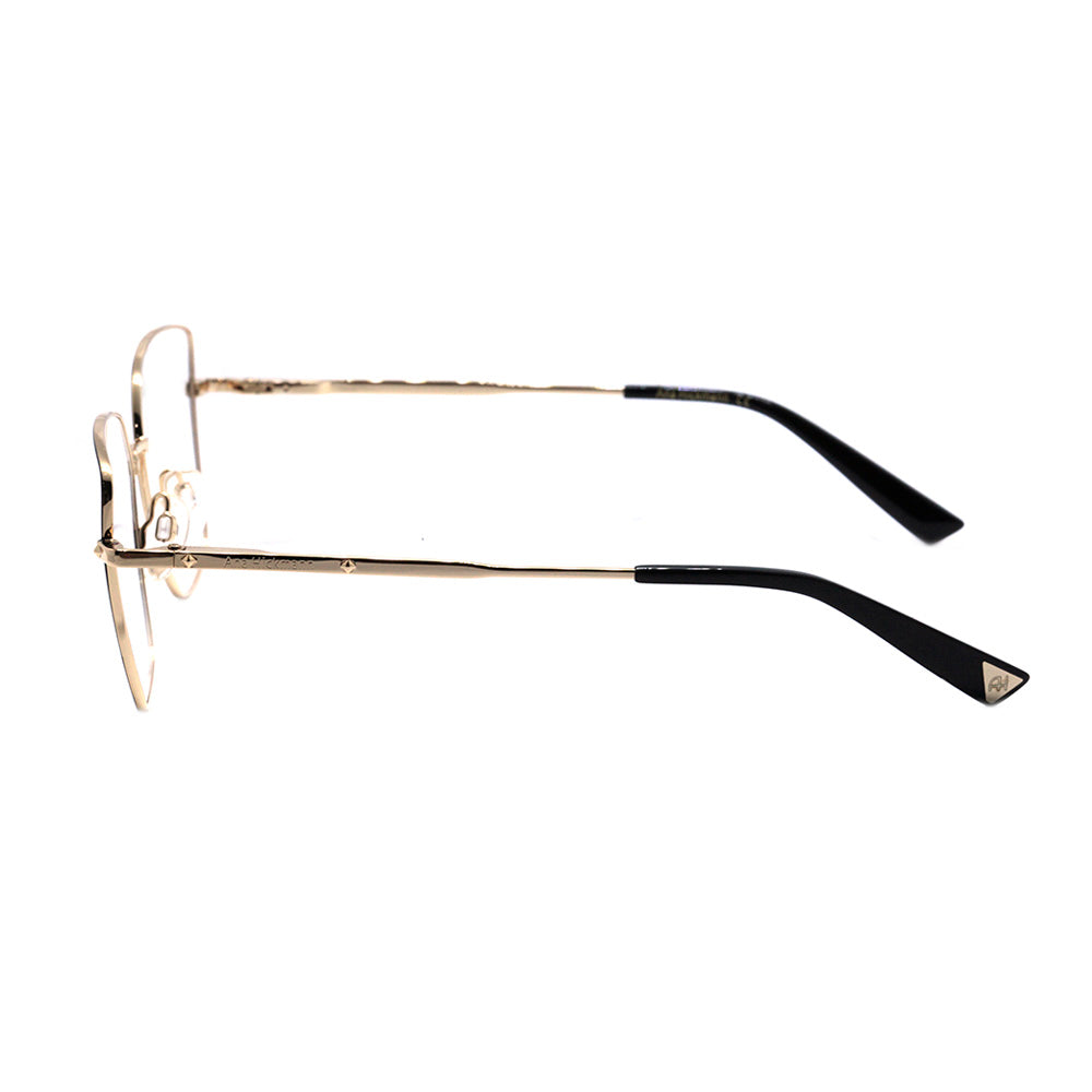 Ana Hickmann AH 1382 09A Preto e Dourado Brilho - 55 mm – Óculos Shop