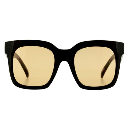 Evoke Audrey A02 Black Shine Light Gold / Caramel Total - Lente 5,2 cm