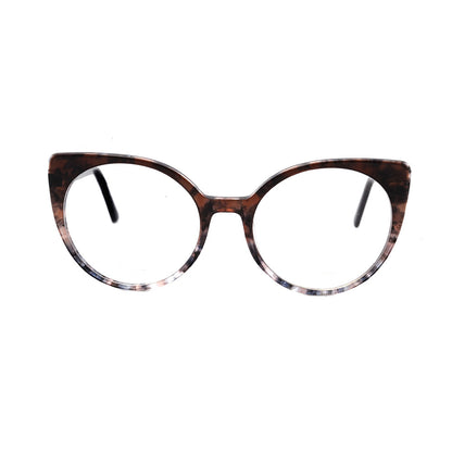 Colcci Esther Marrom Mesclado e Preto Brilho - 54 mm  - Grau