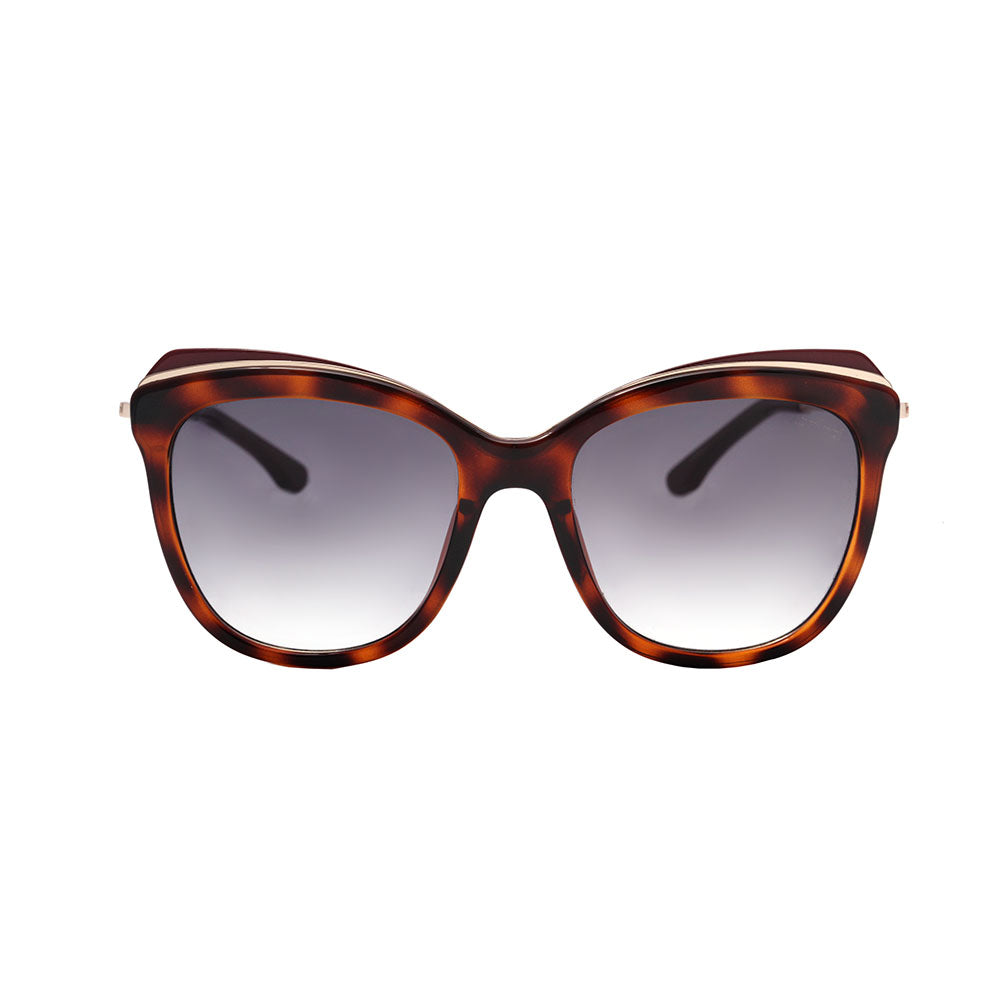 Colcci Camila Queiroz Lua Marrom Mesclado e Dourado Brilho / Preto Degradê - Lente 5,4 cm