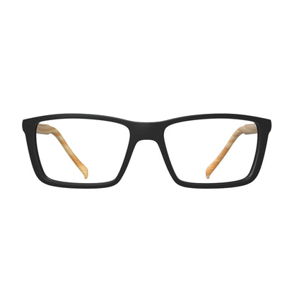 HB 0379 Switch Clip On Matte Black Wood/ Polarized Gray  - Grau