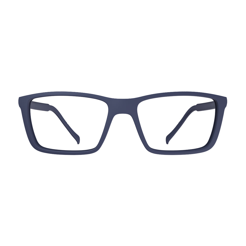 HB 0379 Switch Clip On Matte Navy / Polarized Silver - Lente 5,5 cm