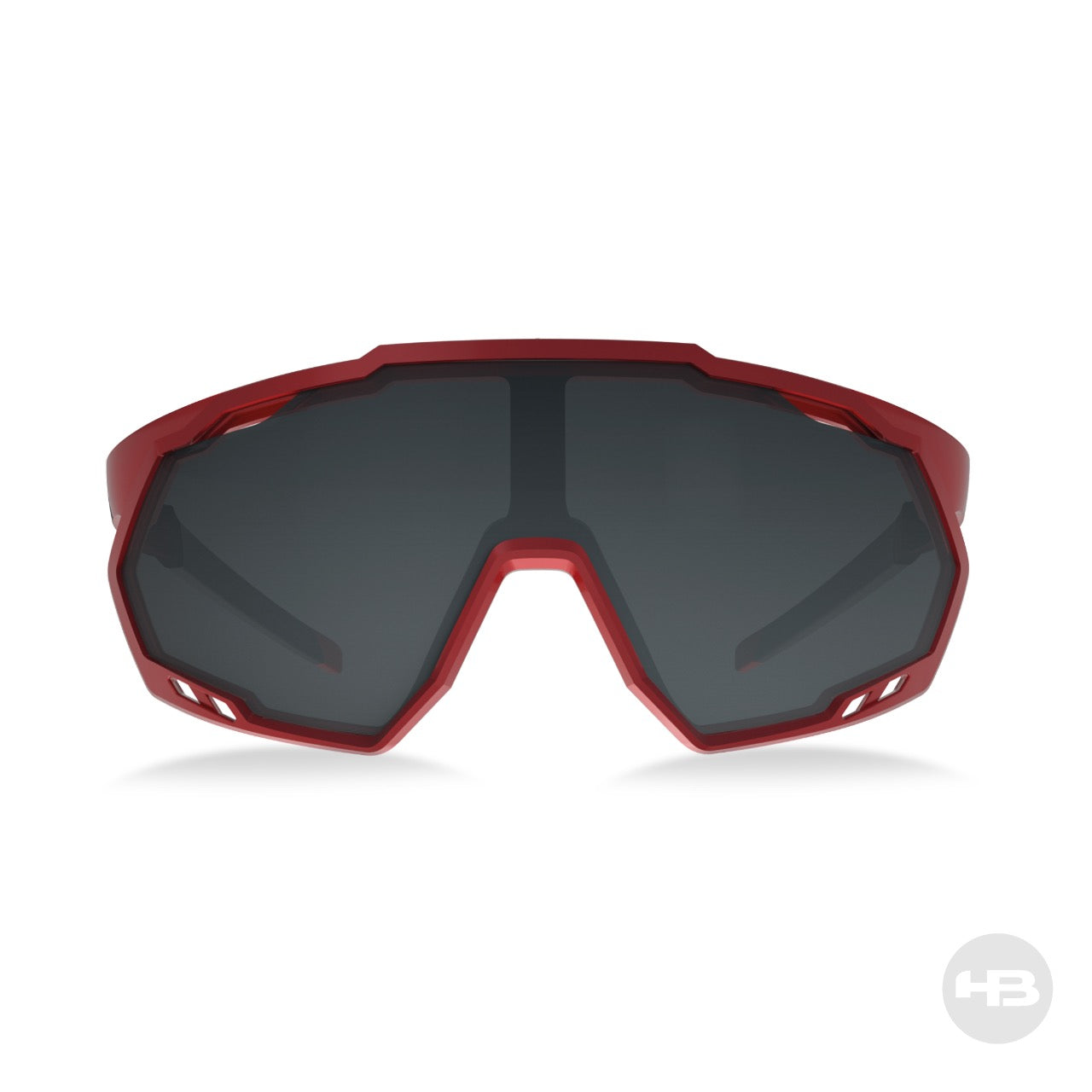 HB Spin Gradient Red/ Black Gray/ Cristal - 146 mm  - Sol