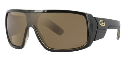 Óculos de Sol HB Carvin Black Gold/ Brown