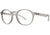 Óculos de Grau HB Polytech Gatsby M 90100 Glassy Olive - Lente 5,2 cm Smoky Quartz Lente 5,2 Cm