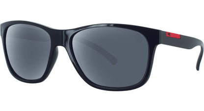 Óculos de Sol Hb Underground Gloss Black D. Red/ Gray