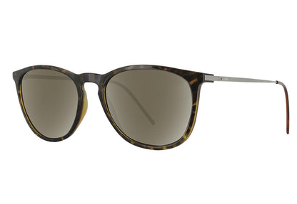 Óculos de Sol Hb Tanami Matte Havana Turtle/ Green Espelhado Unico
