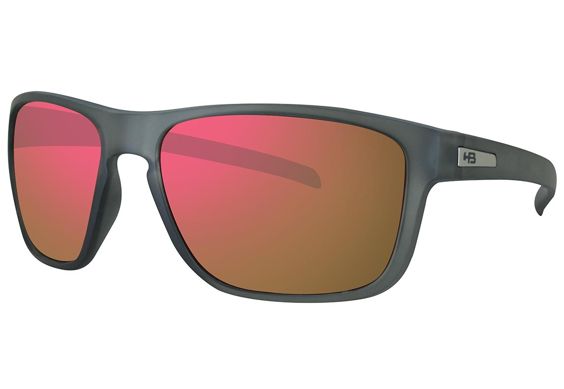 Óculos de Sol Hb Thruster Matte Onyx Military/ Gray Espelhado