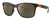 Óculos de Sol HB Gipps II Gloss Black / Gray - Lente 5,5 cm Matte Brown/ Brown Unico