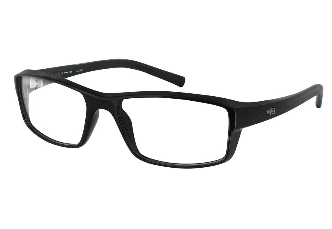 Óculos de Grau HB Teen Polytech M 93115 Gloss Black - 49 mm