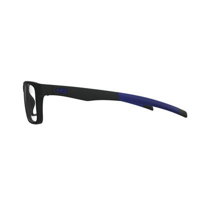HB Polytech M 93119 Matte Black D. Blue - Lente 5,3 cm