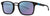 Óculos de Sol Hb Sydney Matte Black D. Blue/ Blue Espelhado Unico