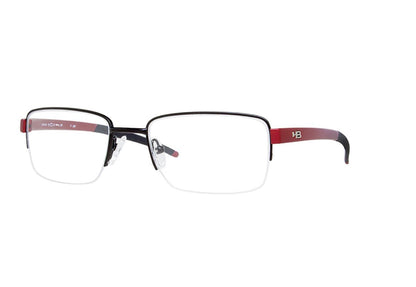 Óculos De Grau Hb Duotech 93421 MATTE BLACK/ METALIC RED 52 mm